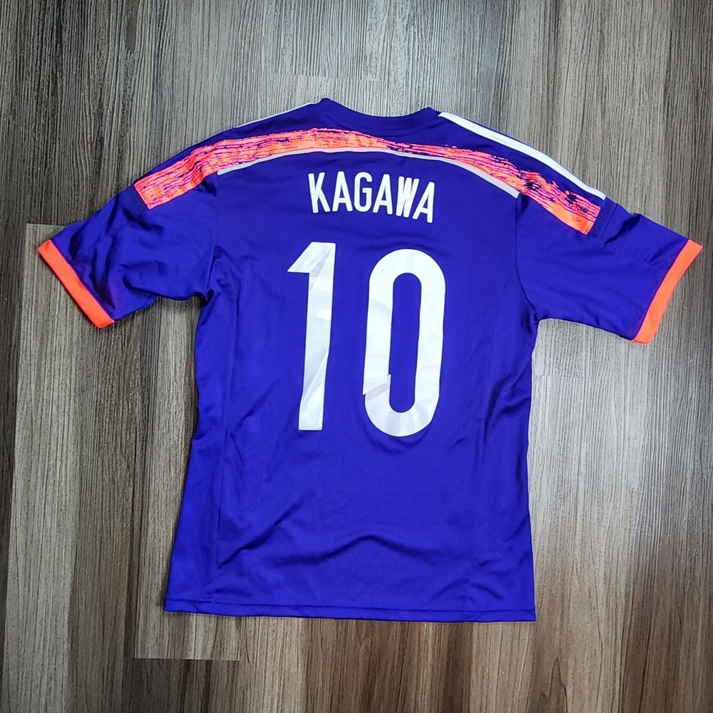 Shinji Kagawa 2014 Japan Official Jersey Shirt Kit Mens US M/ JPN L World Cup